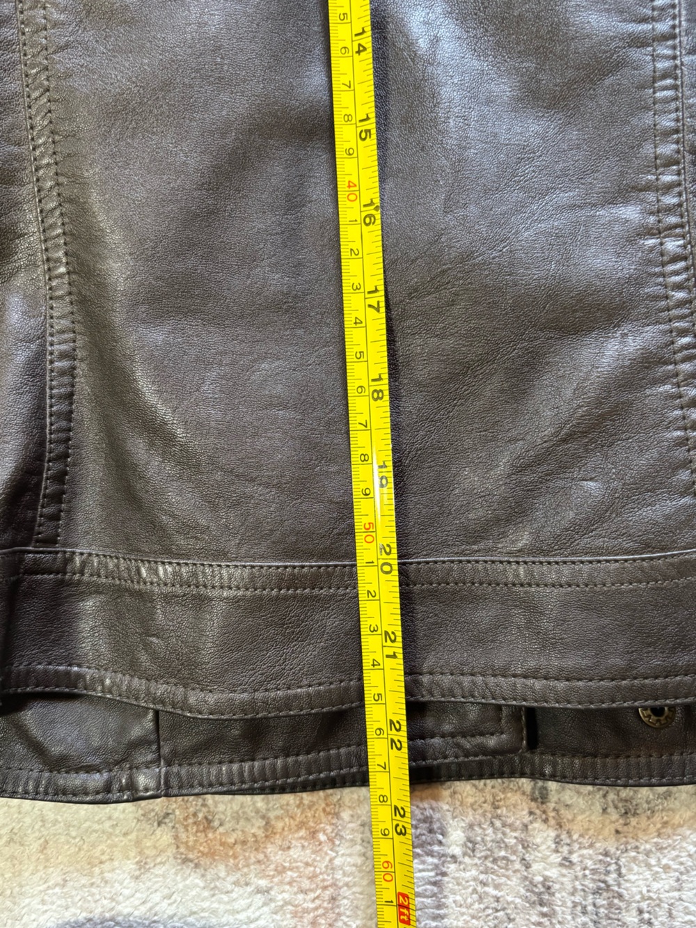 blanc noir Women's Grey Leather  Moto Jacket Sz Small - Picture 9 of 14